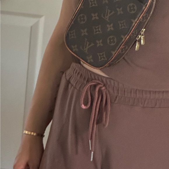 Authentic Louis Vuitton Brown and Tan Monogram Fanny Pack - Picture 1 of 15